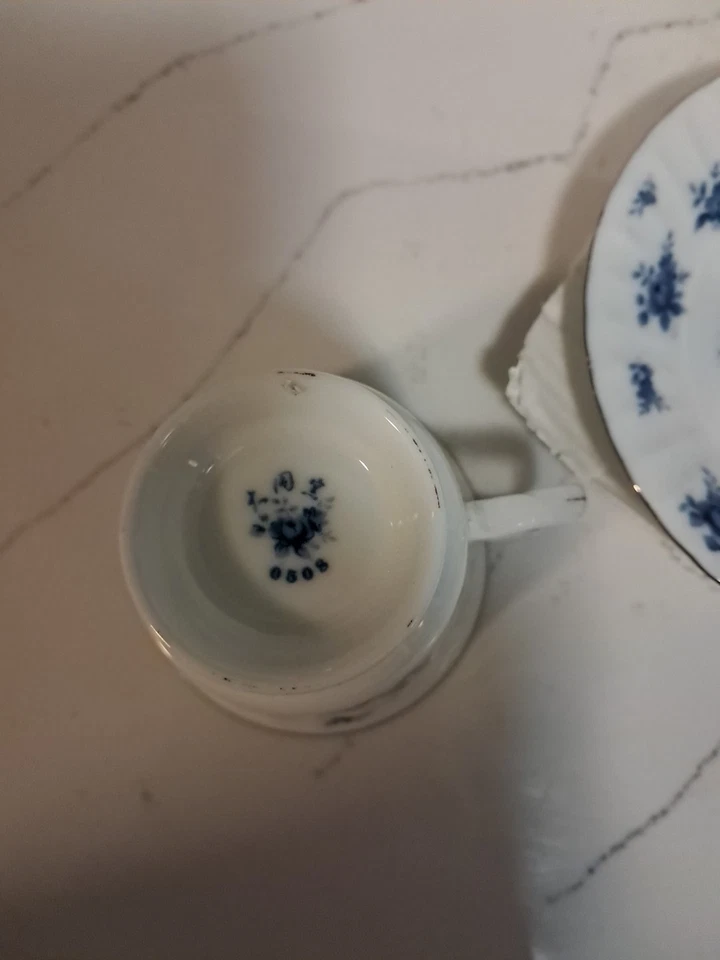 Juego de café Tatung azul 17 piezas de colección, nunca desembalado años 40 Foto 4 de 4