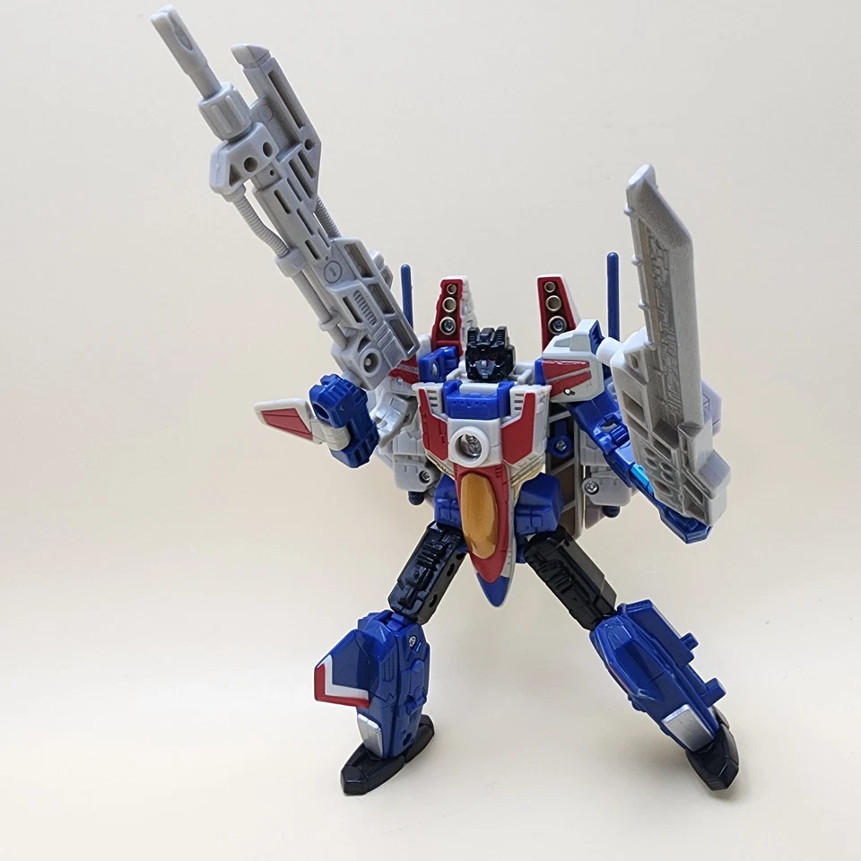 TRANSFORMERS Energon (2004) Powerlinx STARSCREAM 5" Deluxe [100% COMPLETE] - Image 3 of 4