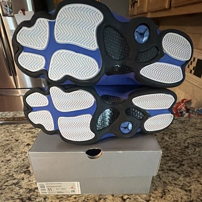 Authentic Jordan Air Jordan 13 Retro Black Hyper Royal 