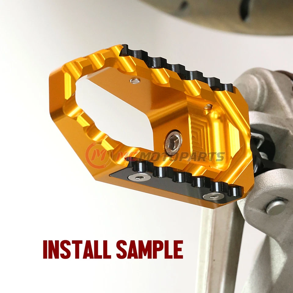 For Harley Davidson Fatboy Lo 2010-2017 Replacement Rider Wide Foot Pegs Foto 4 de 4