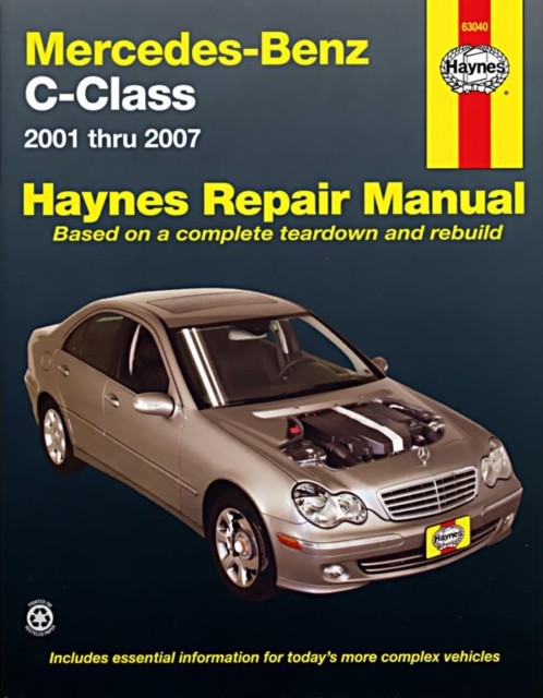 Mercedes-Benz C-Class (2001-2007) Haynes Repair  by Haynes Publishing PAPERBACK