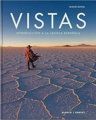 #ad #ad Vistas 7th Edition Standalone Book Hardcover by Jose A. Blanco Good $69.77