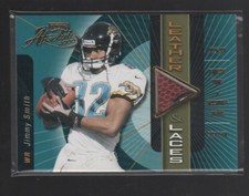 JIMMY SMITH 2000 PLAYOFF ABSOLUTE LEATHER AND LACES GAME BALLL #JS 82  /350