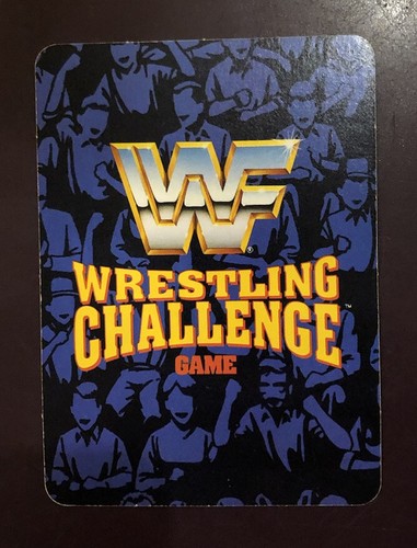 1990 WWF Wrestling Challenge TED DIBIASE THE MILLION DOLLAR MAN CARD WWE - Picture 2 of 2