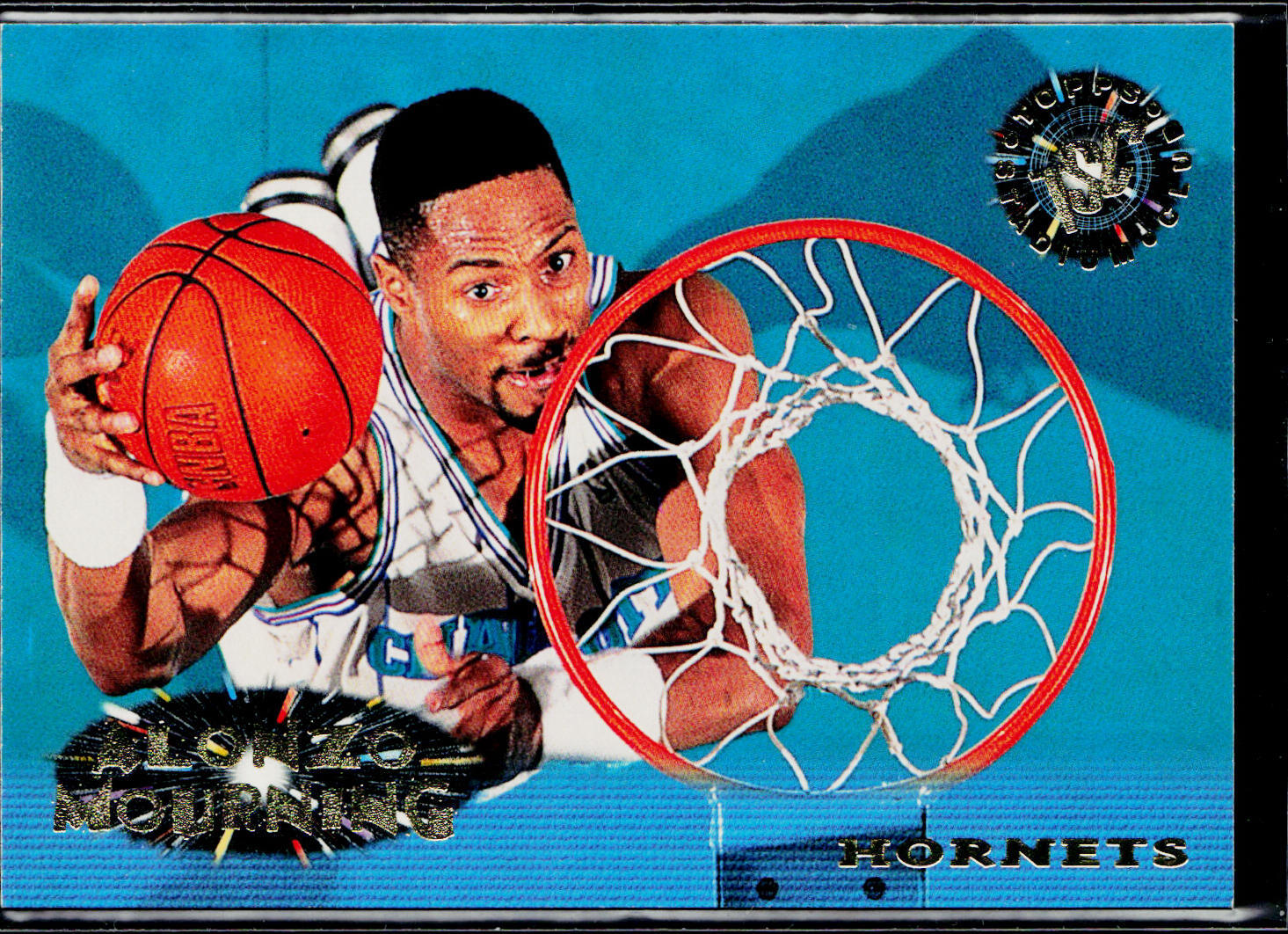 Alonzo Mourning 1995-96 Stadium Club #40 Charlotte Hornets