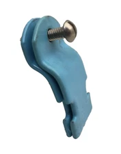 SS1-B OCAL 1 INCH BLUE PVC COATED STRUT STRAP