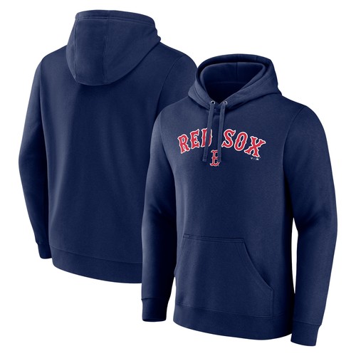 Men's Navy Boston Red Sox Series Sweep Pullover Hoodie