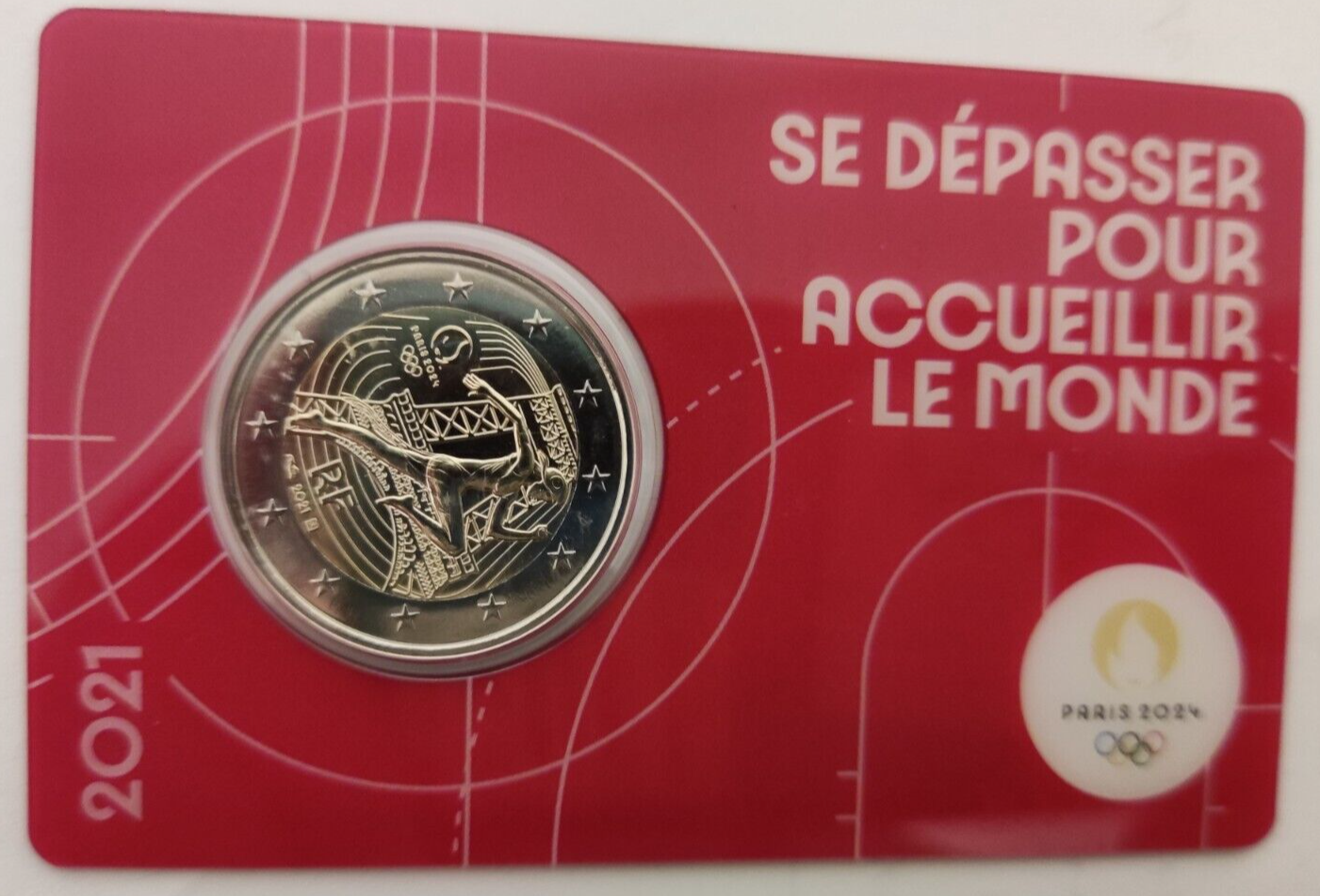 Portugal 2 Euro 2016 Olympic Games Coincard