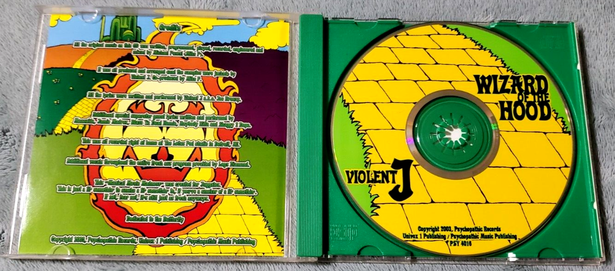 VIOLENT J of ICP INSANE CLOWN POSSE *Wizard Of The Hood* CD 2003
