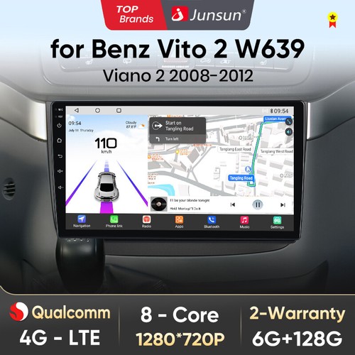 Android13 Autoradio Für Mercedes-Benz Vito Viano W639 2004-2014 Carplay GPS DAB+ - Bild 2 von 15