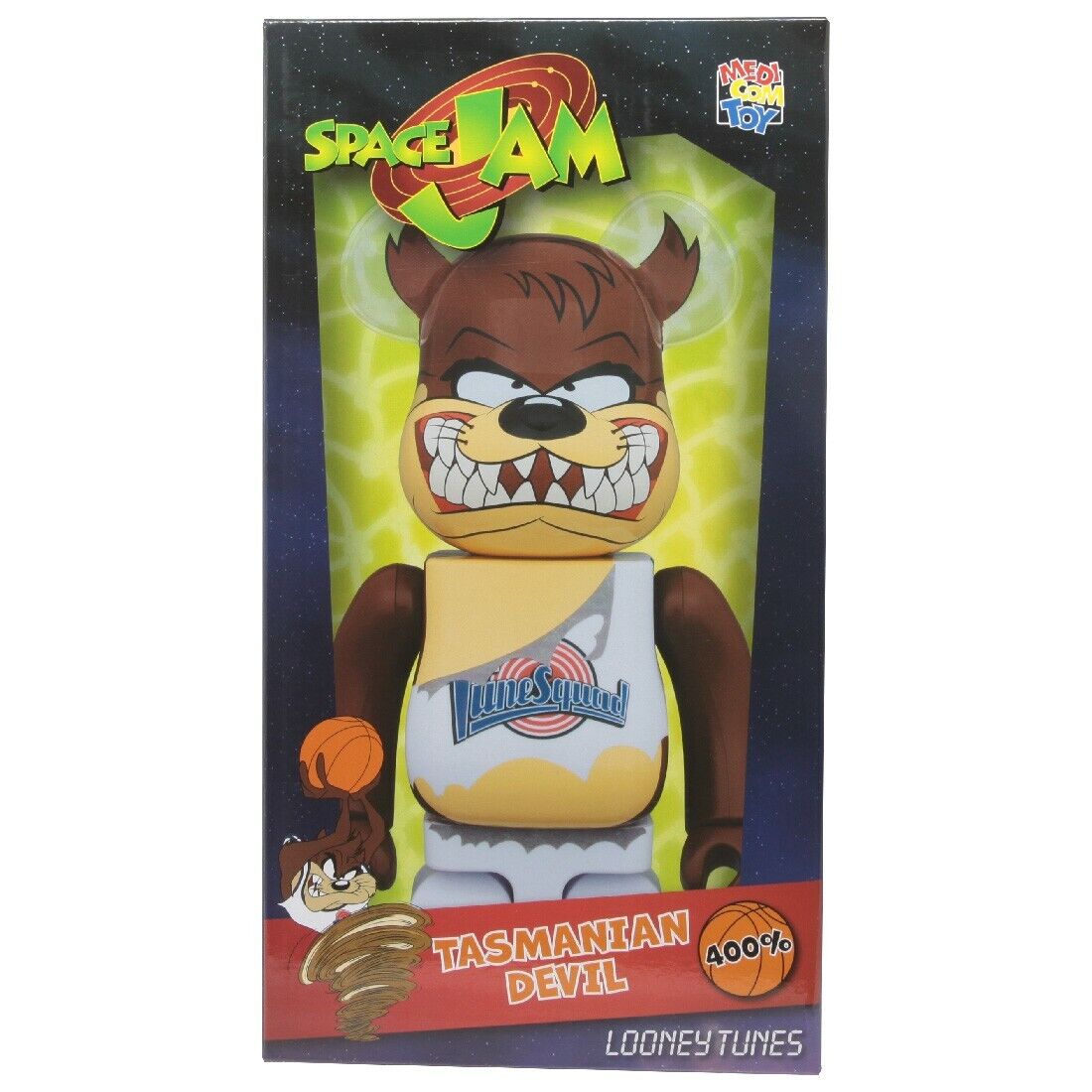 Medicom BE@RBRICK Space Jam Tasmanian Devil 400% Bearbrick Medicom BE@RBRICK Space Jam Tasmanian Devil 400% Bearbrick