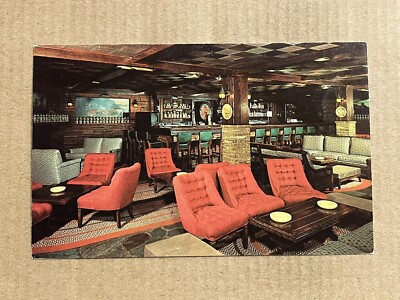 Postcard Dundee Illinois Rathskeller Paul Peterson s New Evergreens Bavarian Vtg