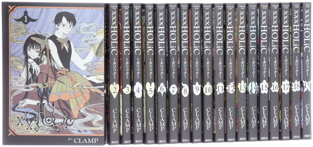 xxxHOLiC 1-19 Comic Complete Set CLAMP Japanese manga book Anime