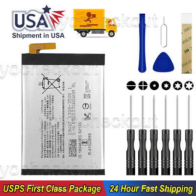 For Sony Xperia XA2 Plus H4493 Battery  LIP1653ERPC Replacement Tool USA