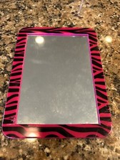 Miroir Rectangulaire Magnétique pour Casier Suspendu pour École, Gym 7”x 5”