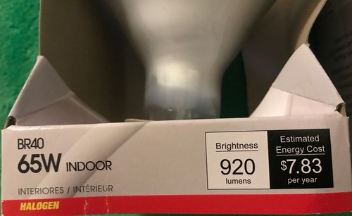 3-Satco Reflector Flood Bulbs BR40 - Picture 5 of 5