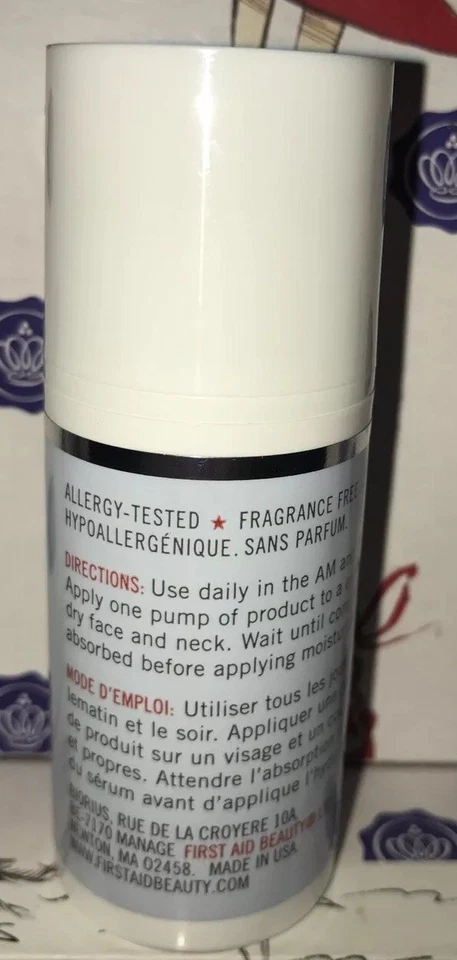 First Aid Beauty FAB Ultra Repair Hydrating Serum .5oz - New  - Imagem 3 de 4