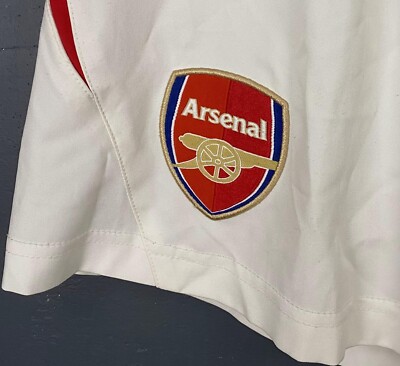 VINTAGE MEN'S FC ARSENAL 2002/2004 HOME SHORTS PANTALONES