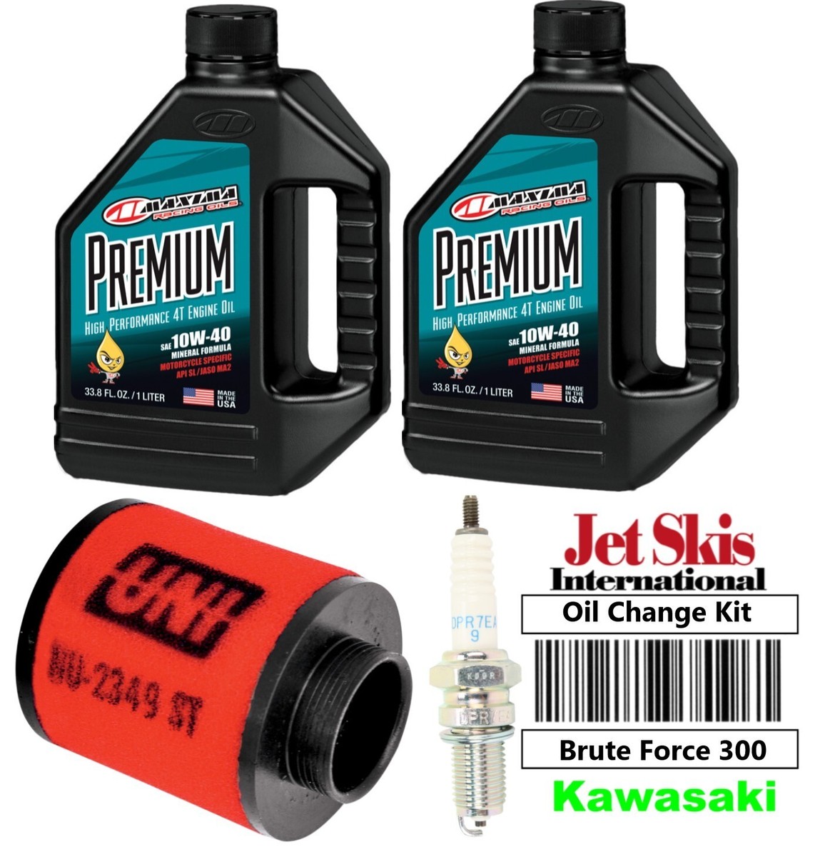 Kawasaki Brute Force KVF 300 Premium Oil Change Service Kit