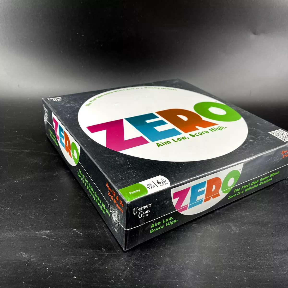 NEW ZERO BOARD GAME OPEN BOX UNIVERSITY GAMES HARD TO FIND RARE! FREE  SHIPPING!!