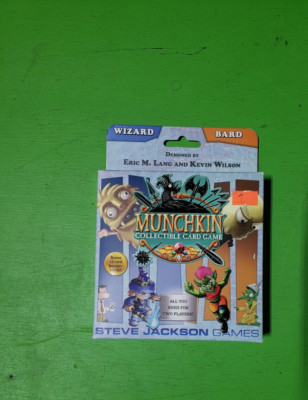 Munchkin Collectible Card Game Wizard and Bard Sealed