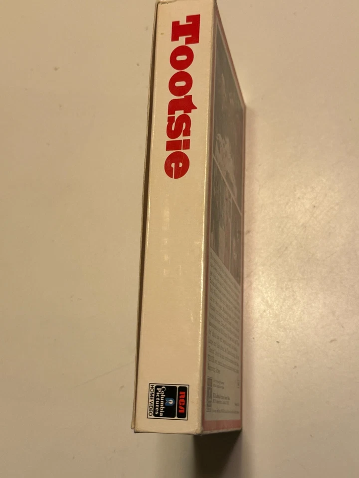 Vintage 1984 TOOTSIE Dustin Hoffman RCA Original FULL BOX VHS Cassette Tape NICE Foto 3 de 4