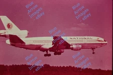 35mm Slide National Airlines DC-10 Jet AT&T Bell System #2572