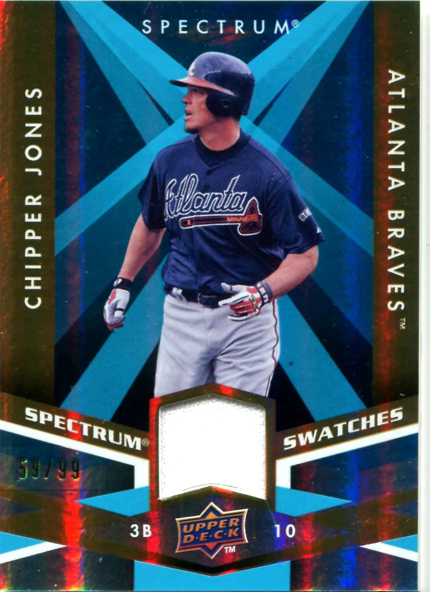 2009 Upper Deck - Ud Game Jersey Chipper Jones #GJ-CJ Triple
