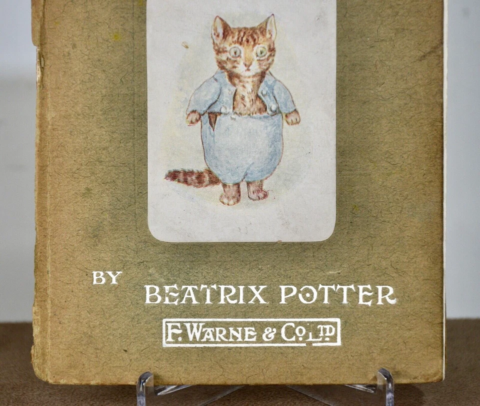 Beatrix Potter Lot of 3 Books The Tale of Tom Kitten, Mr. Tod & Puddle-Duck 1st - Imagem 4 de 4