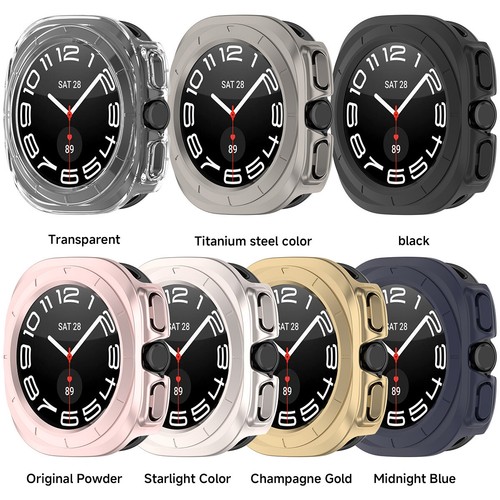 Coque de protection silicone Bumper PC pour Samsung Galaxy Watch Ultra / Ultra 2 - Photo 3 sur 14