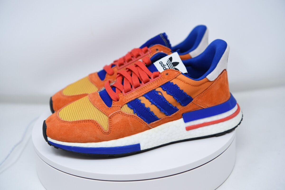 Adidas Dragon Ball Z x ZX 500 RM 'Son Goku' D97046 Mens 8.5 Adidas Dragon Ball Z x ZX 500 RM 'Son Goku' D97046 Mens 8.5