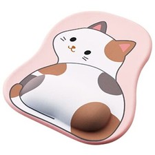 Elecom MP-AN05CAT Animal Mouse Pad  Made of U...