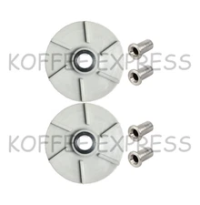 Impeller (2) Crathco 3587 & (4)  Bearing Sleeve  Crathco 3220 bubbler part - 046