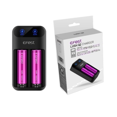 Efest Lush Q2 Ladegerät für Lithium-Ionen Akkus der Größen von 10440 bis 26650
