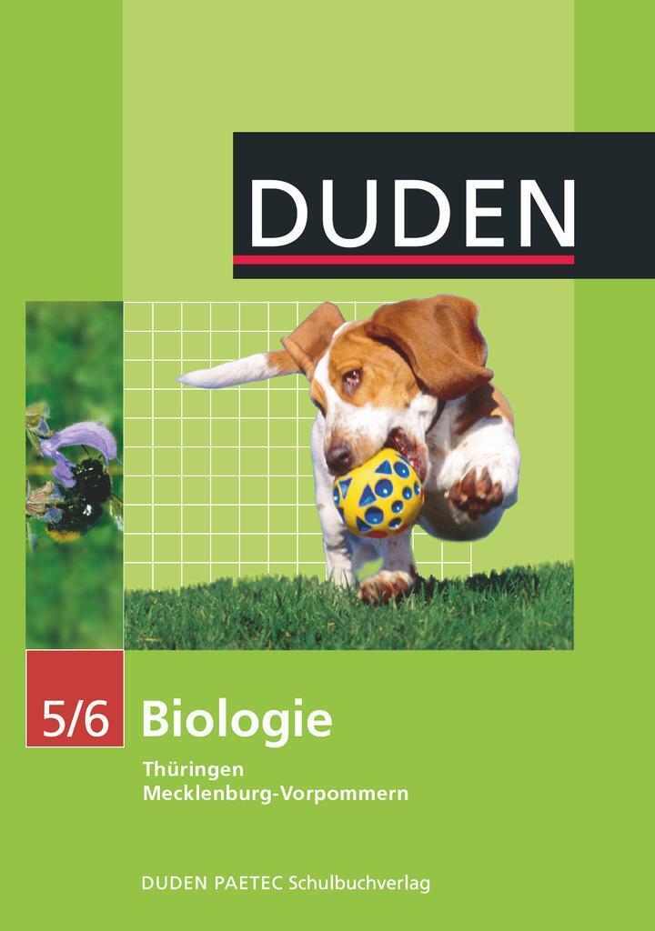 Thumbnail - Biologie 5/6. Lehrbuch. Thüringen, Mecklenburg-vorpommern | Duden |
