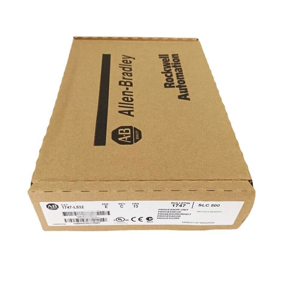 New Factory Sealed AB 1747-L532 /E SLC 500 SLC 5/03 CPU Processor Unit 1747L532 - Image 3 of 4