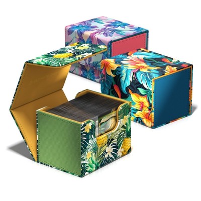 Ultimate Guard Sidewinder 100+ XenoSkin Floral Places Card Deck Case Storage Box