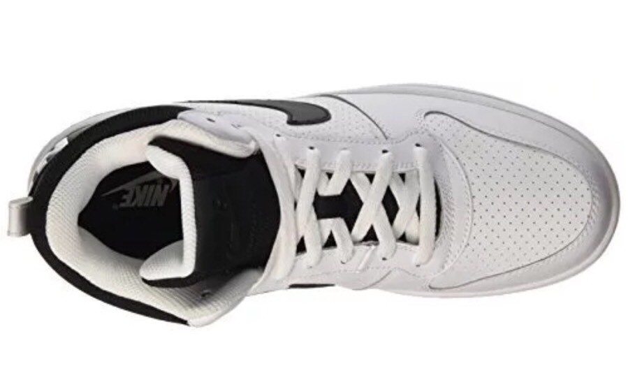 Nike Court Bgoldugh Mid Black White Men’s Size 10 10 10 Lace Up Sneaker 838938-100 cf1588 Nike Court Bgoldugh Mid Black White Men’s Size 10 10 10 Lace Up Sneaker 838938-100 cf1588