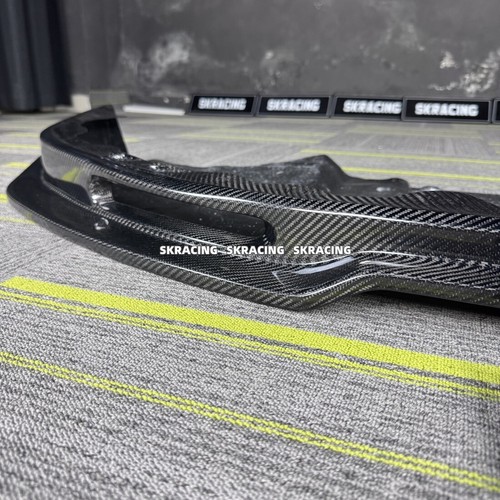 Kit de carrocería de fibra de carbono real parachoques delantero alerón labial para Nissan GTR R35 2009-2016 - Imagen 15 de 16