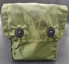 US Military Style First Aid Kit, Individual 6545-01-094-8412 W/ Clips NOS