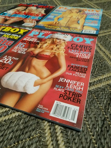 Lot of 4 Playboy Magazines 2008 March, May, July & October Blondes 2000's Era - Picture 4 of 7