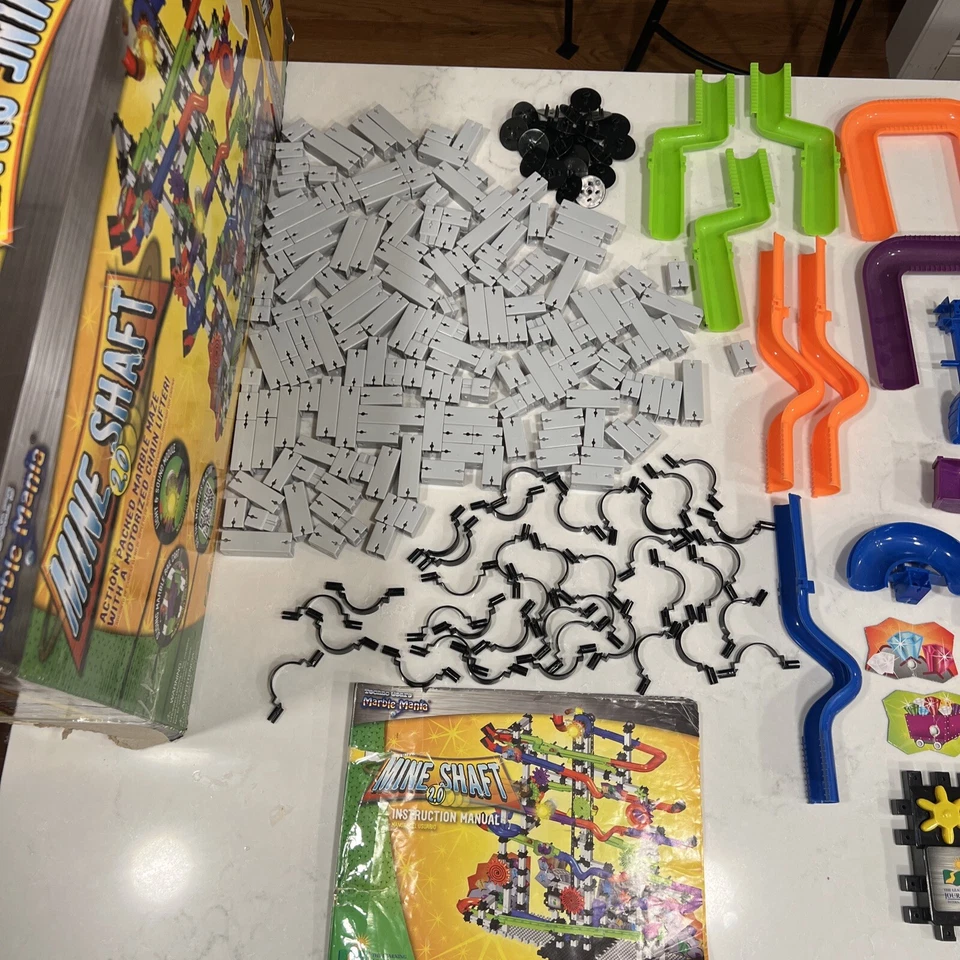 The Learning Journey Techno Gears Marble Mania Mine Shaft 2.0 Game Incomplete - Image 4 of 4