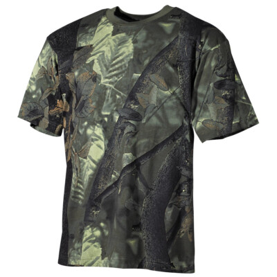 Max Fuchs US T-Shirt L halbarm hunter- grün 170 g/m² Material:100 % Baumwolle 