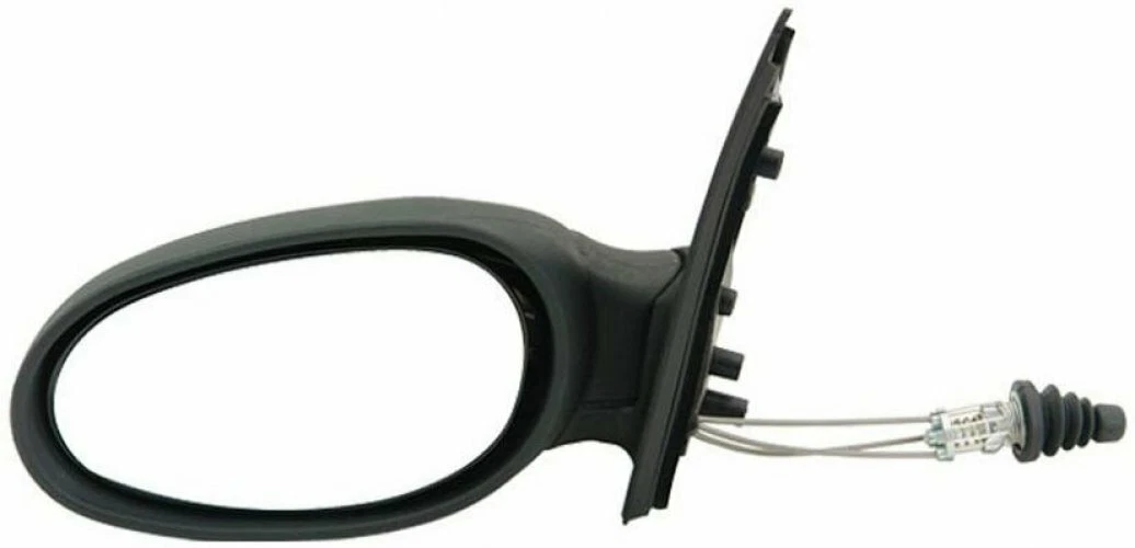Rétroviseur Droit Pour SMART Fortwo 450 (1998-2006) - Manuel, Noir, Marque DEPO