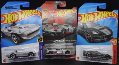 Hot Wheels Corvette Grand Sport Roadster F&F C8.R C7 Z06