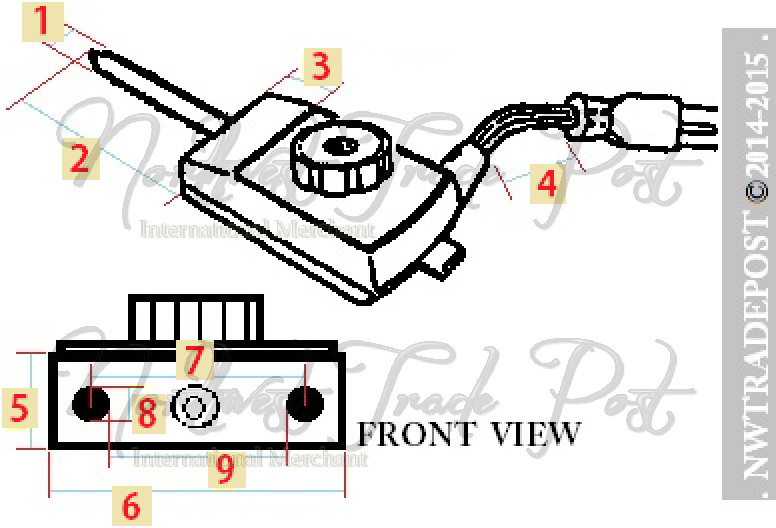 Presto Temperature Control Heat Probe Power Cord Replaces Models 0690001 01/HC4