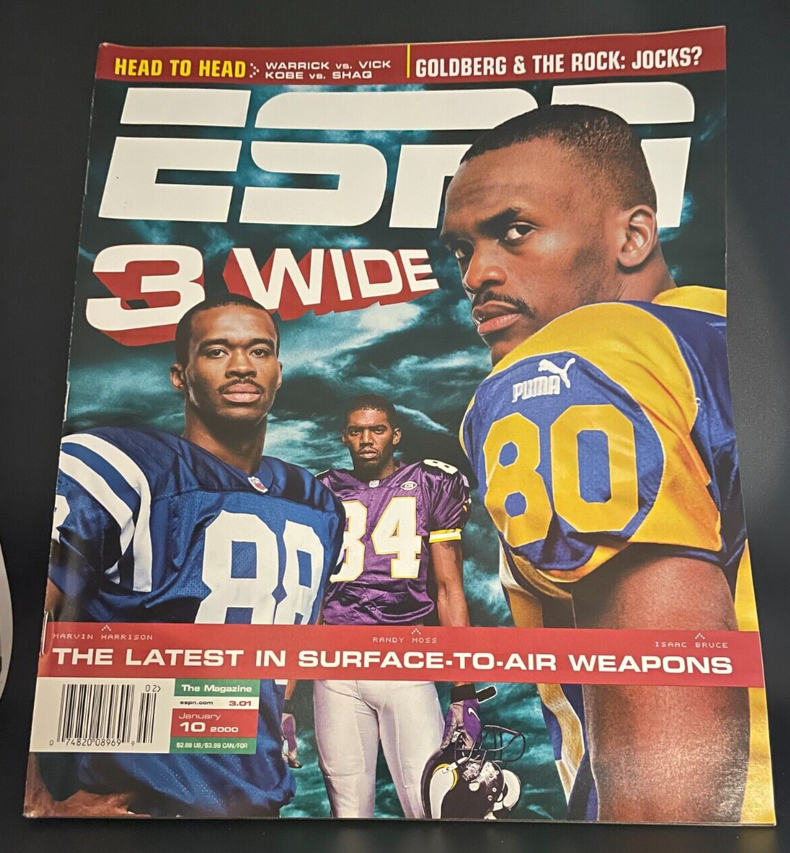 Espn Nfl Magazine Covers Los Angeles Angels Of Anaheim Center Fielder