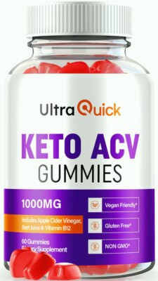 Ultra Quick Keto ACV Gummies for Advanced Weight Loss and Energy 60ct