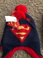Old Navy Superman Child  s Winter Hat 12-24months