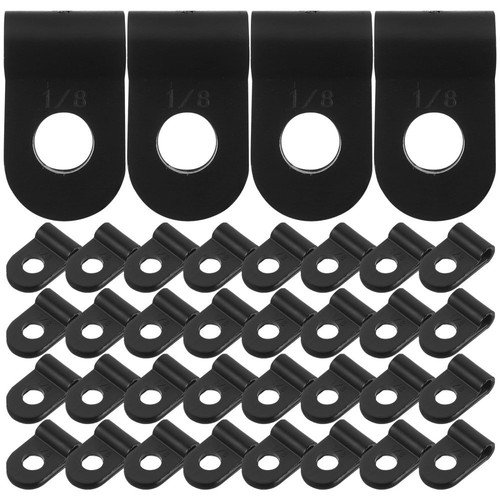 100PCS Rope Light Clip Wire Holder 1/8 Inch Cable Clamp for Wire Management - 第 6/12 張圖片